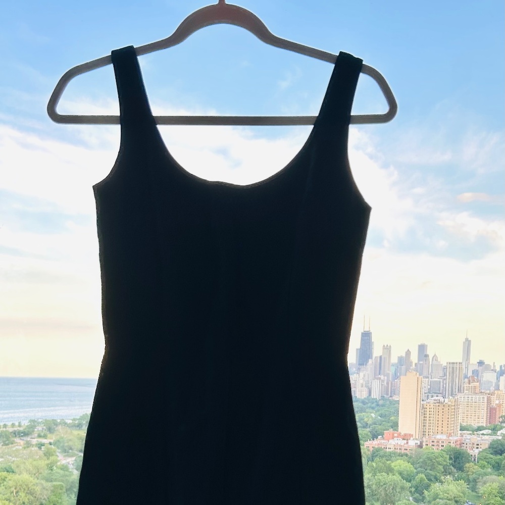 Laundry by Shelli Segal Sleeveless Black Mini Dress – Y2K Vintage, Size 4